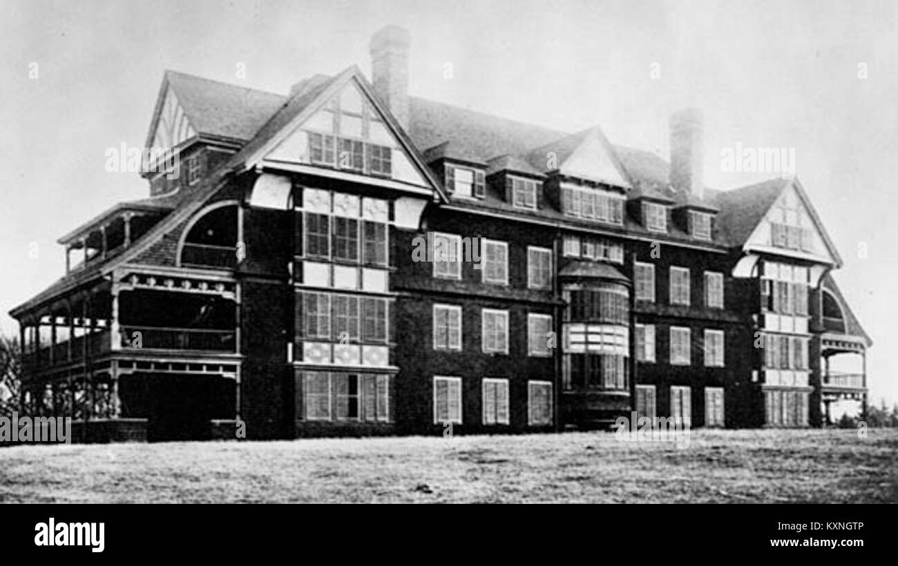 Campobello 1895 TynYCoed Hotel Stock Photo Alamy