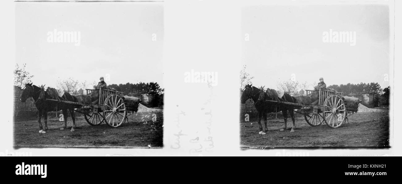 Front line supplies wwi Black and White Stock Photos & Images - Alamy