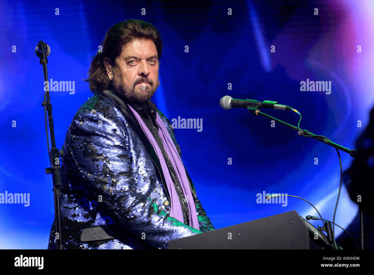 Toronto, Ontario, Canada. 5th Jan, 2018. Legendary sound engineer, producer and musician ALAN PARSONS performed two shows on board of Celebrity Eclipse at Moody Blues Cruise 2018 Credit: Igor Vidyashev/ZUMA Wire/Alamy Live News Stock Photo