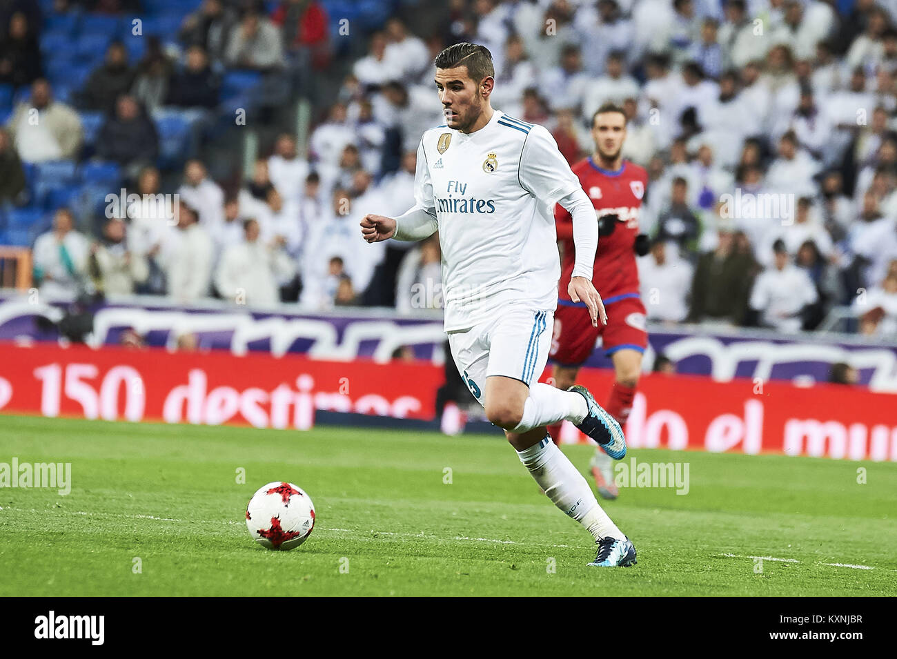 Madrid, Madrid, Spain. 10th Jan, 2018. Theo Hernandez (defender; Real