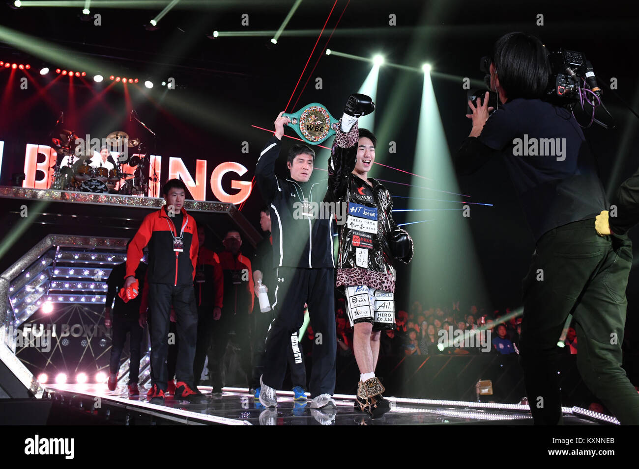 Ken Shiro Battle Rapper Kanagawa, Japan. 30th Dec, 2017. Ken Shiro (JPN) Boxing : Ken Shiro of ...
