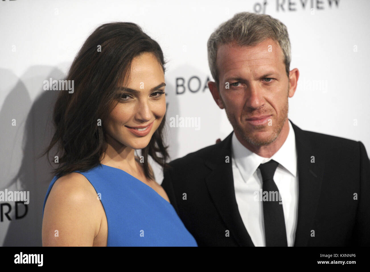 Gal Gadot And Her Husband Yaron Versano Attend The National Board Of Review  Annual Awards Gala At Cipriani 42Nd Street On January 9, 2018 In New York  City. | Verwendung Weltweit Stock Photo - Alamy