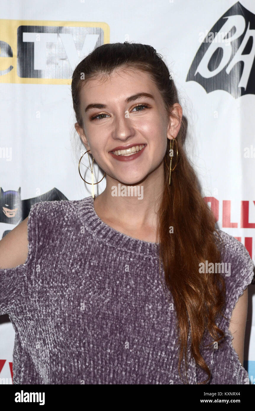 Hollywood, Ca. 10th Jan, 2018. Casey Burke at the Batman '66