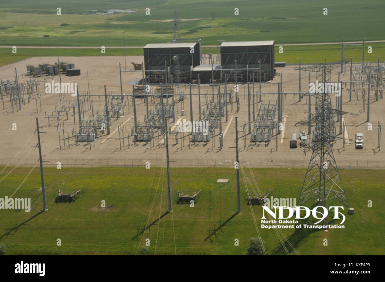 Coal Creek Power Plant between Washburn and Underwood (5860954427 Stock