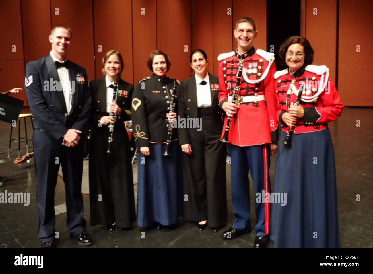 DC military band soloists (7760892900 Stock Photo