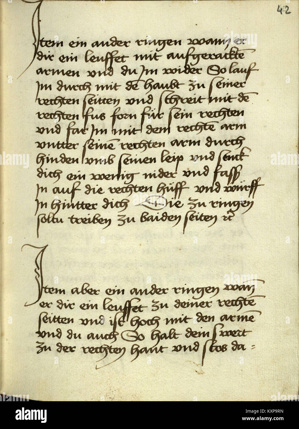 Folio manuscript hi-res stock photography and images - Alamy