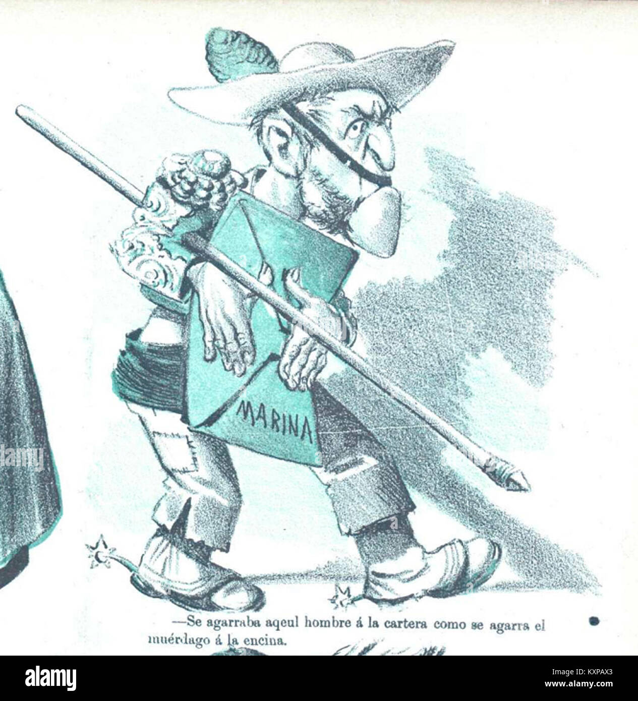 Cristóbal Colón de la Cerda, Don Quijote, 15 de noviembre de 1901