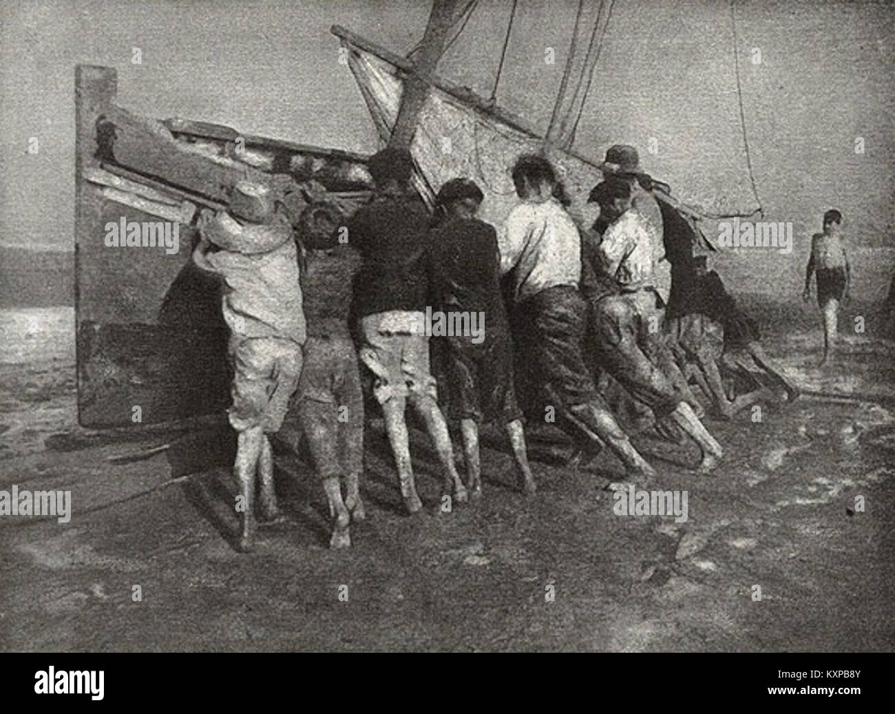 CW11-09 - Robert Demachy, L'Effort, 1905 Stock Photo