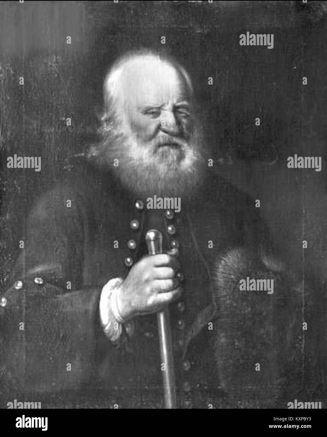 Christian Jacobsen Drakenberg, Painting of Stock Photo Alamy