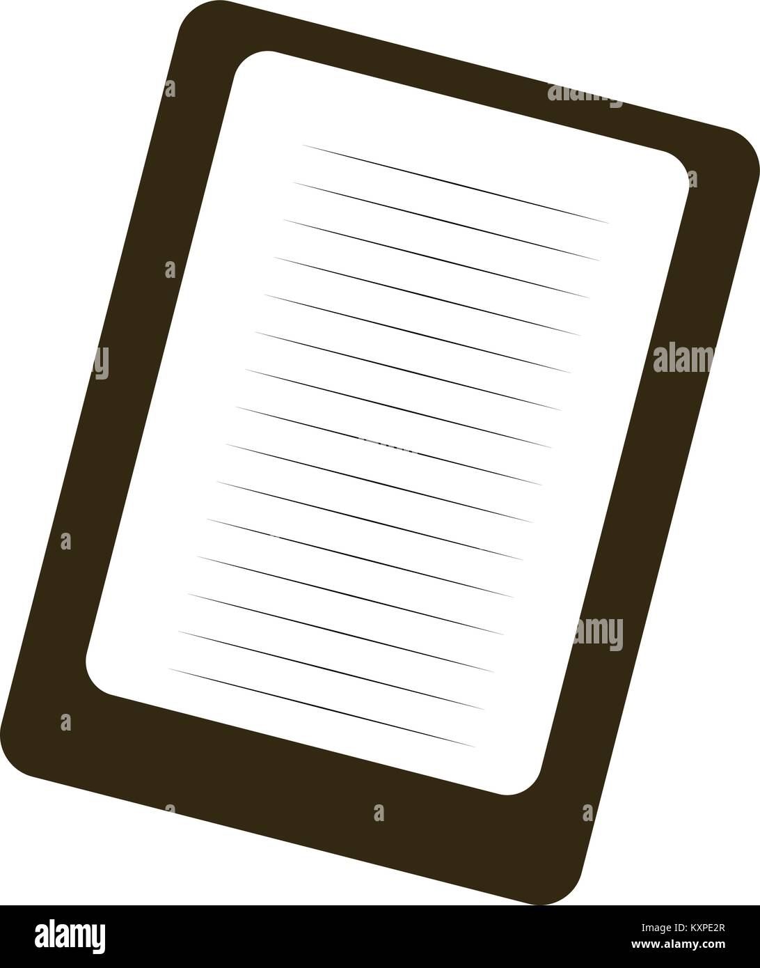 Isolated note paper Stock Vector Image & Art - Alamy