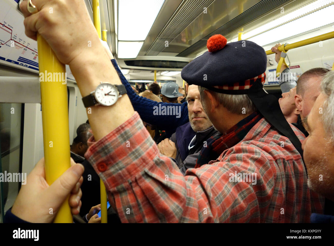 the-tartan-army-in-london-stock-photo-alamy