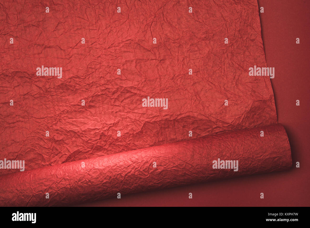close up view of red wrapping paper texture Stock Photo - Alamy