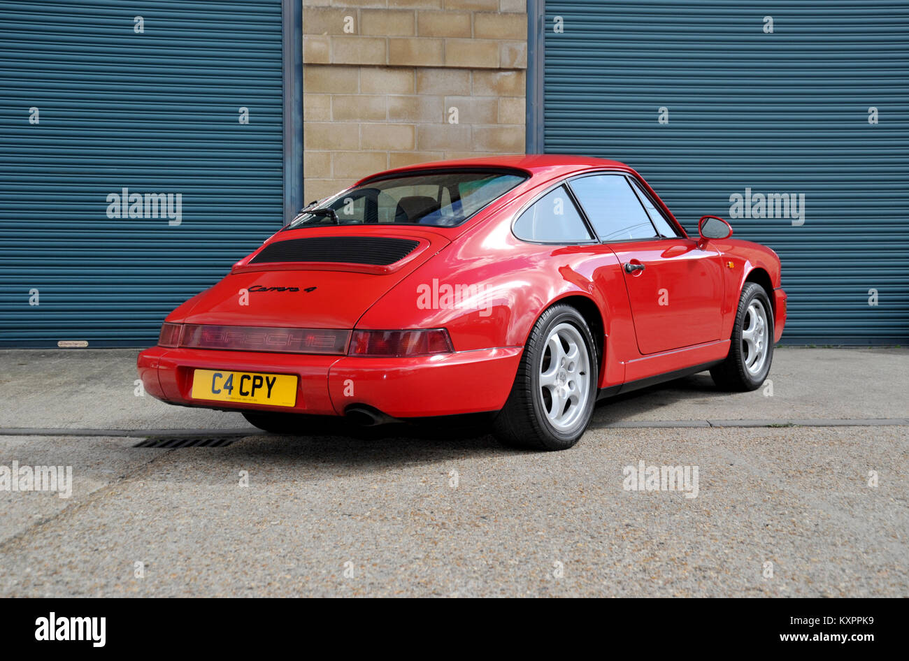 Porsche 964 Shape 911 Modern Classic German Sports Car Stock Photo Alamy