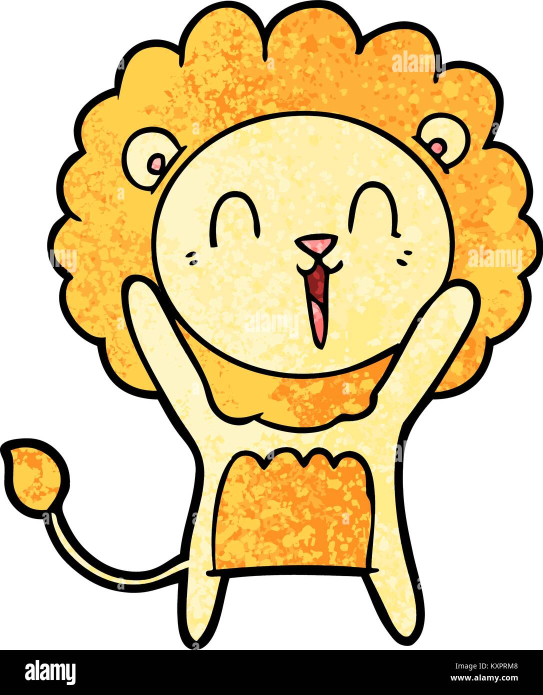 laughing lion cartoon Stock Vector Image & Art - Alamy