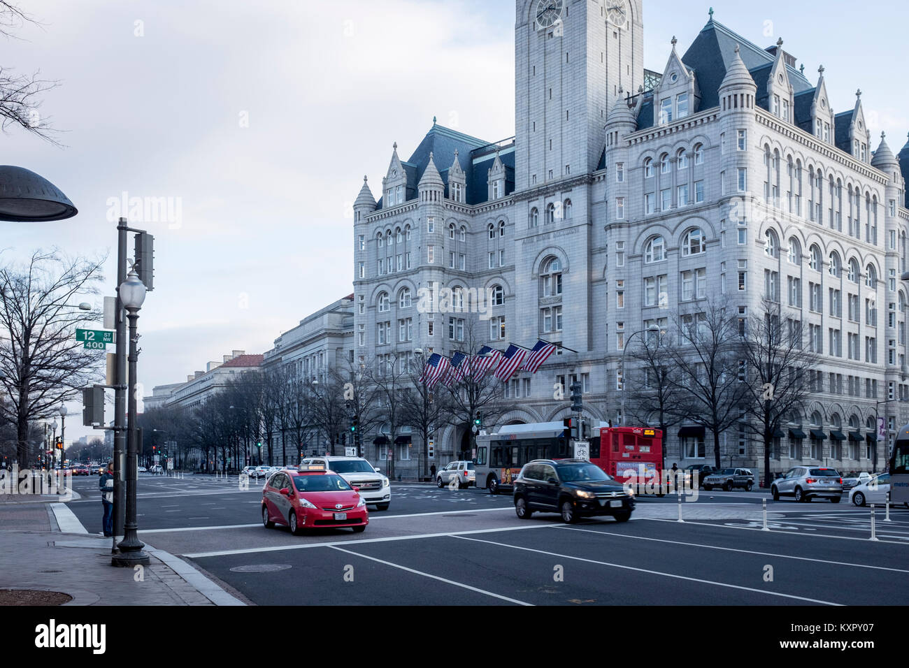 Trump international hotel washington hi-res stock photography and ...