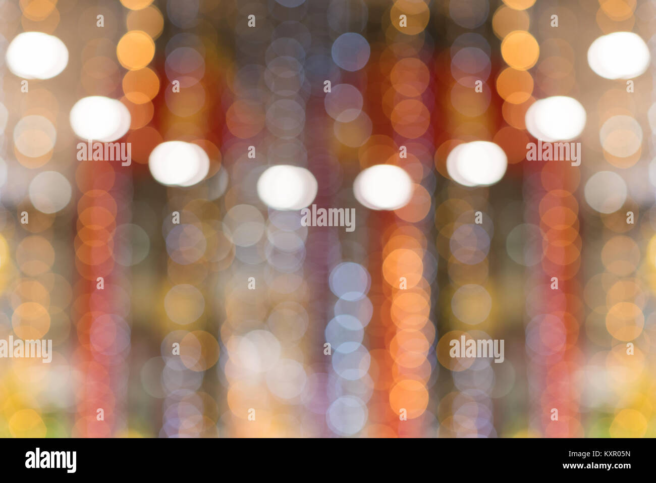 Colorful bokeh background with circles, pattern for designer Stock Photo