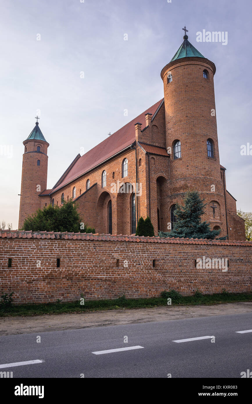 16th century Basilica of Saint John the Baptist fortified church in ...