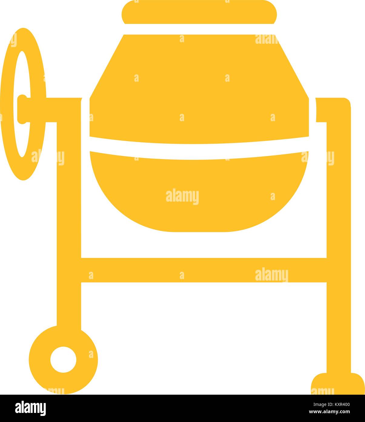 Cement mixer for concrete worker Stock Vector Image & Art Alamy
