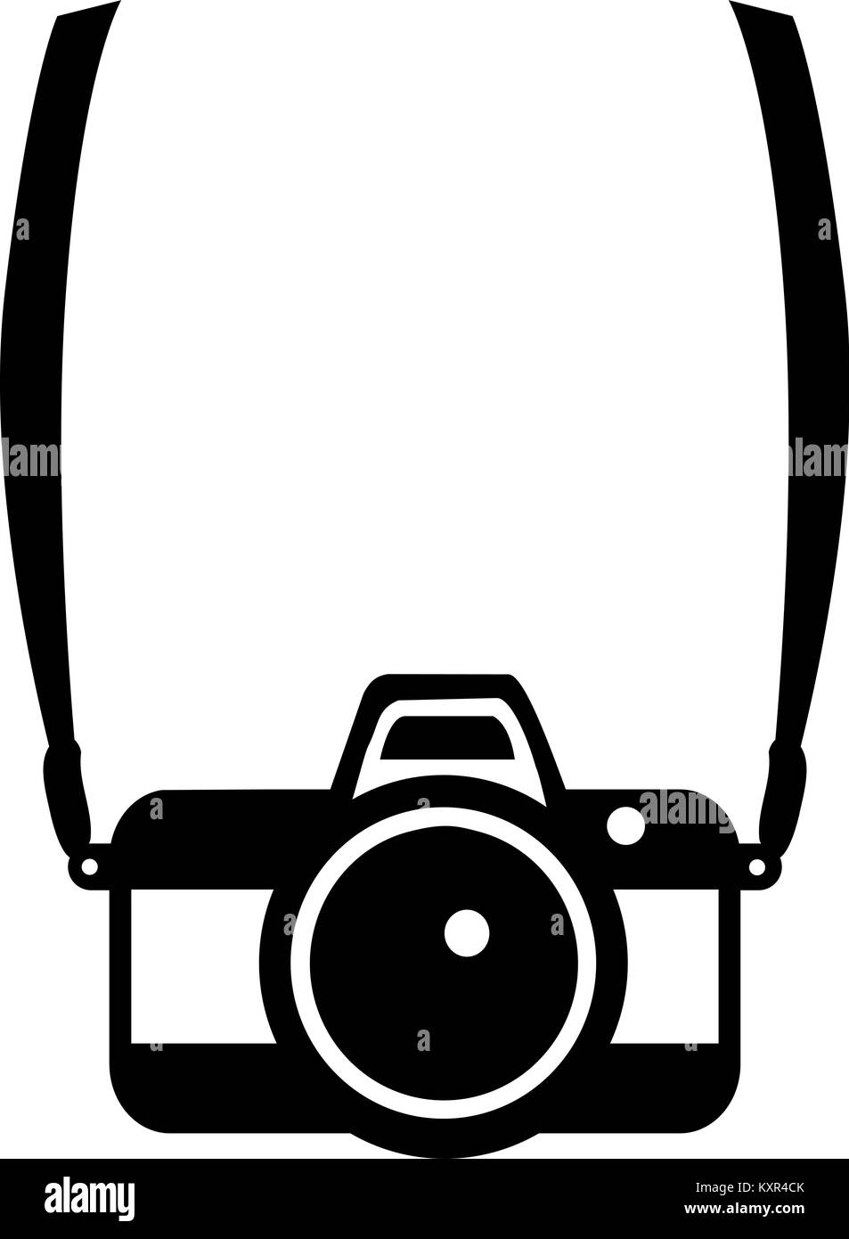 Camera with strap icon Stock Vector Image & Art Alamy