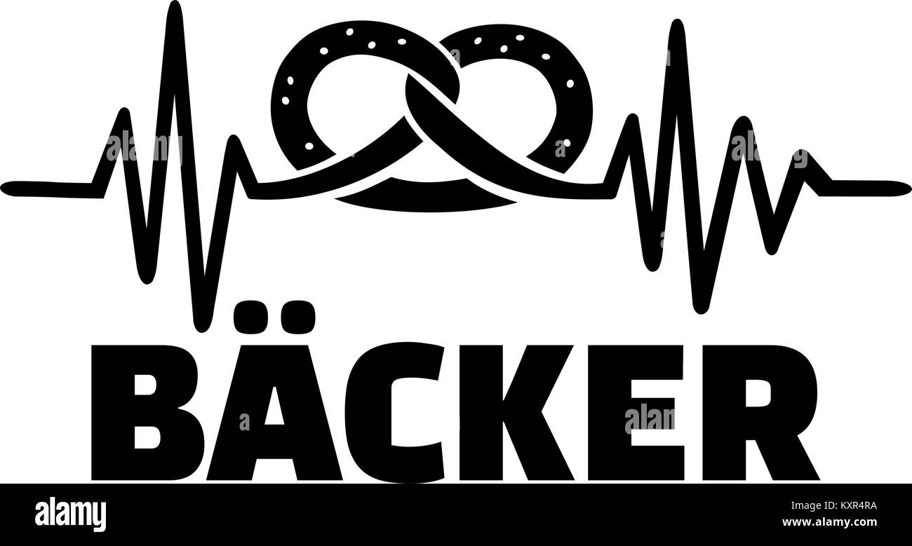 Baker german word with pretzel frequence Stock Vector Image & Art Alamy