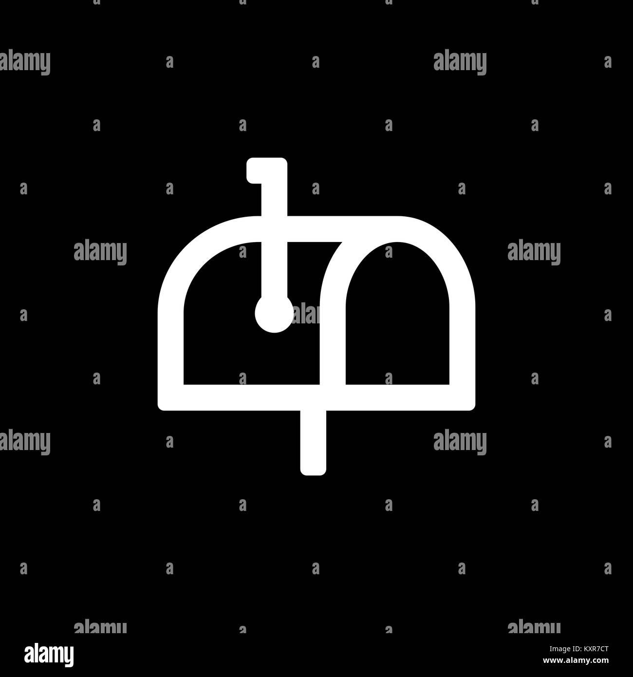 Mailbox Stock Vector Images - Alamy