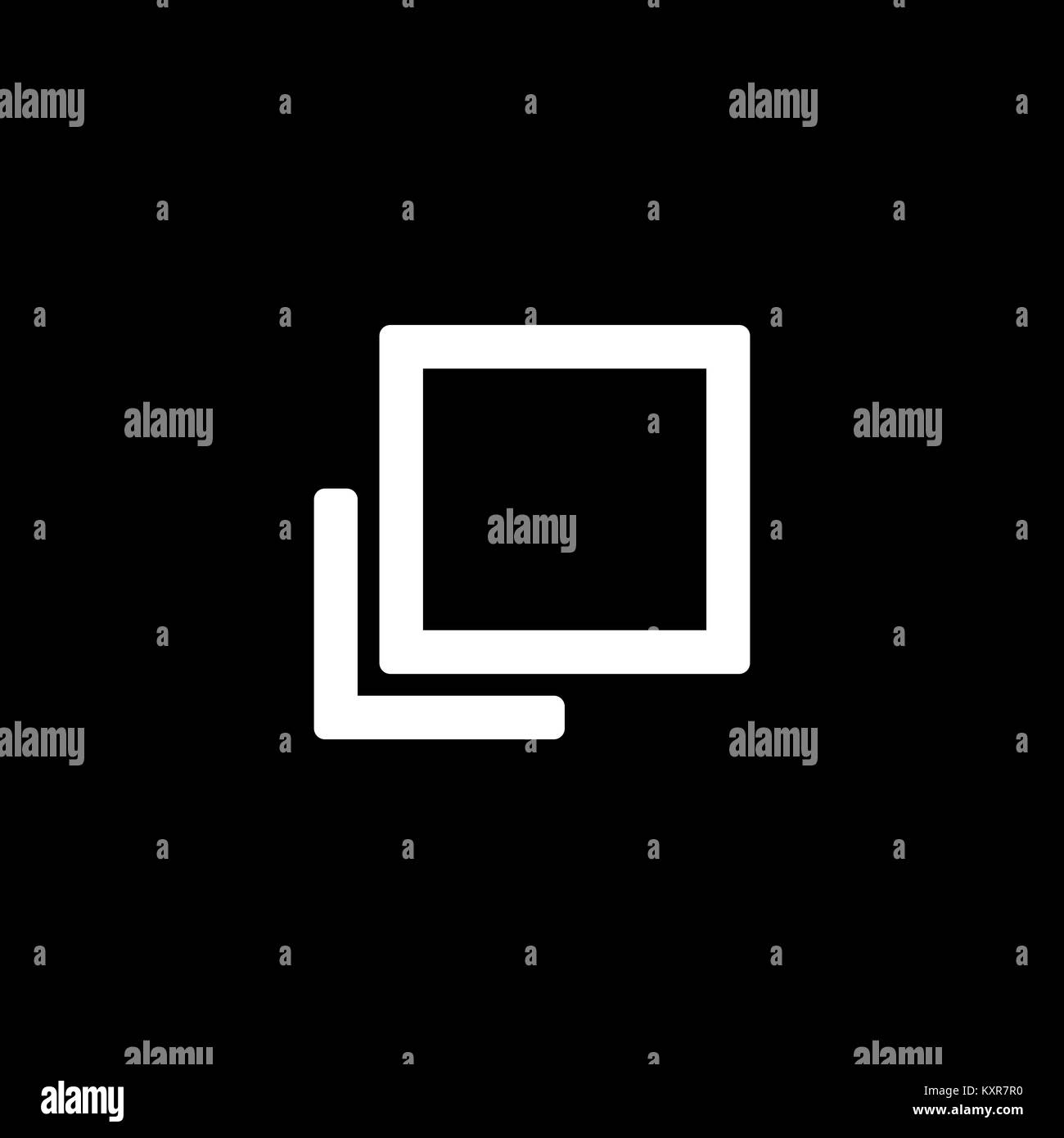 Layers icon for simple flat style ui design Stock Vector Image & Art ...