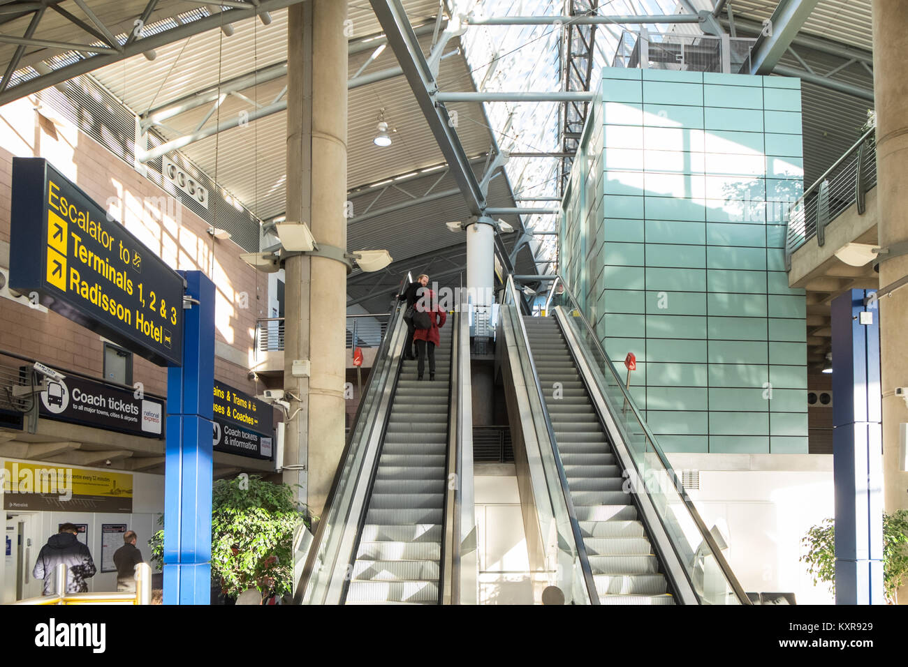 manchester-airport-train-station-hi-res-stock-photography-and-images