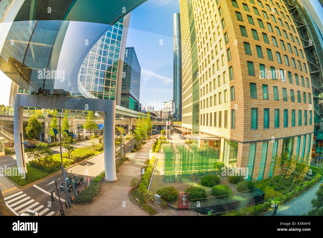 Minato urban cityscape Stock Photo - Alamy