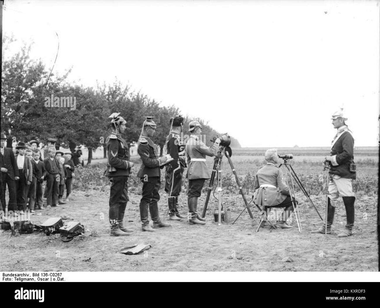 This photograph from the German Federal Archives shows a military ...