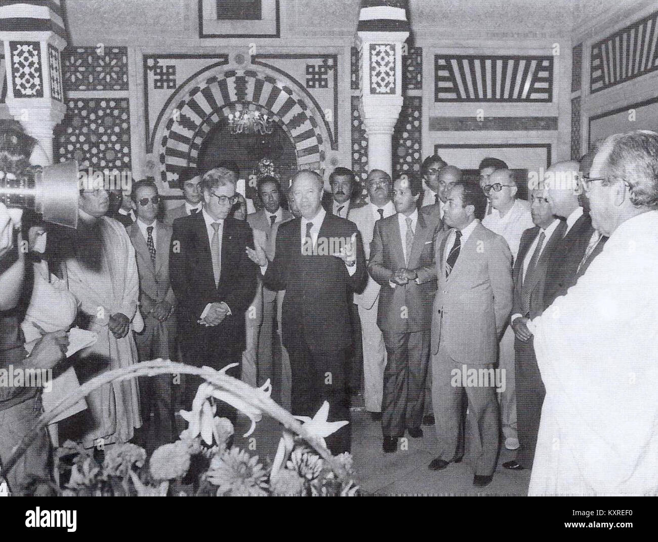 Caïd Essebsi en juin 1981 Stock Photo Alamy