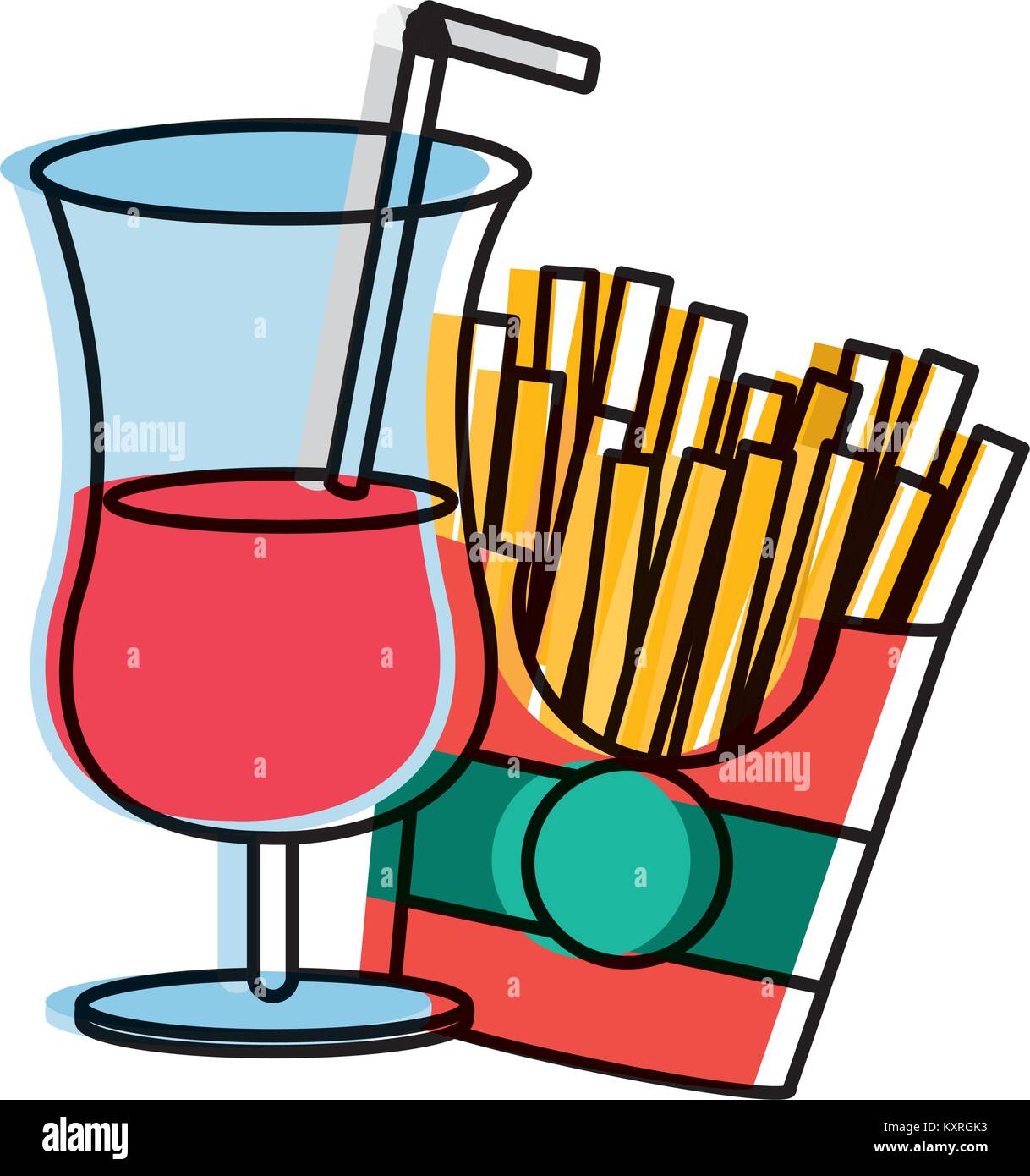 Fast food design Stock Vector Image & Art - Alamy