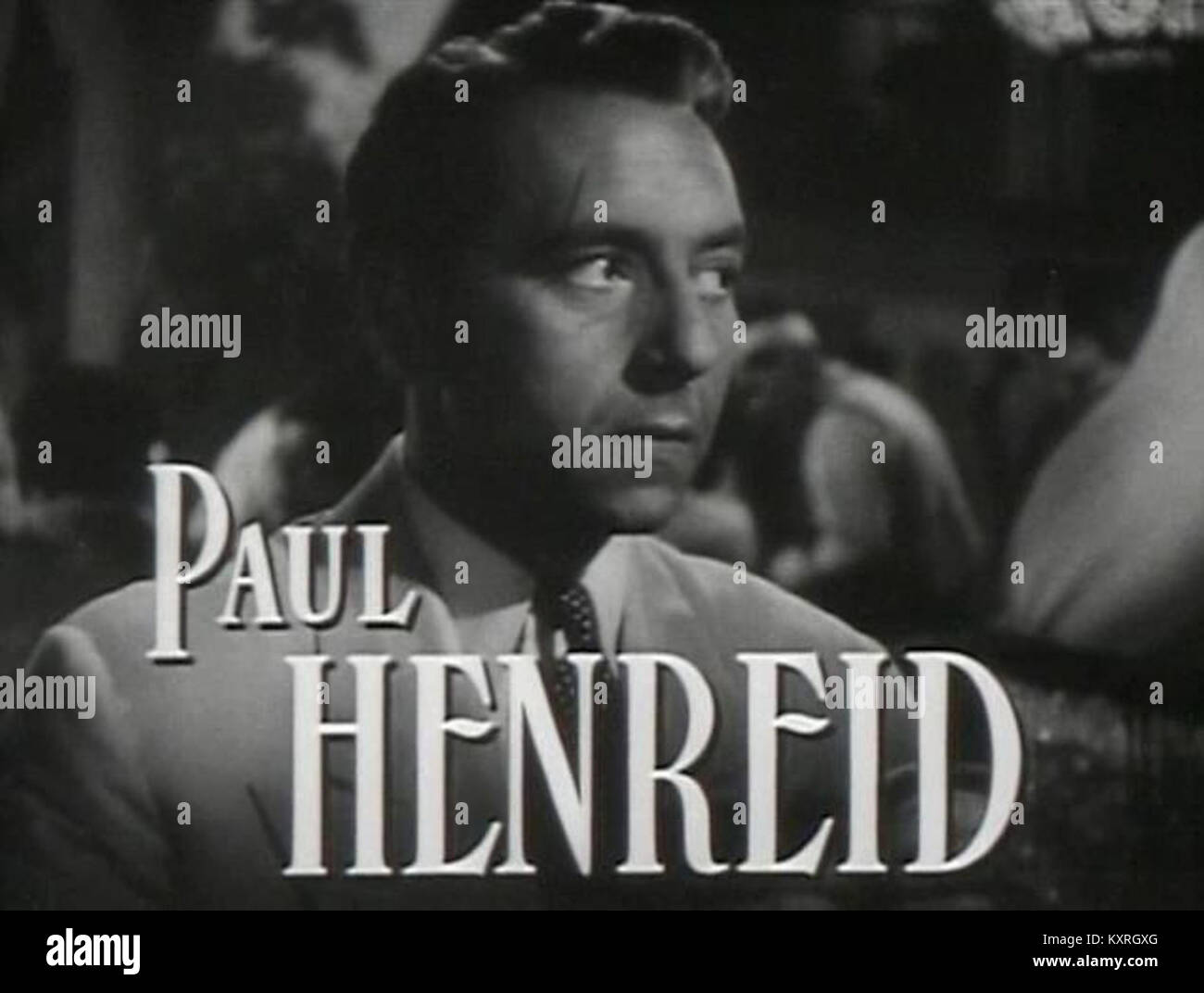 Casablanca, Paul Henreid Stock Photo Alamy