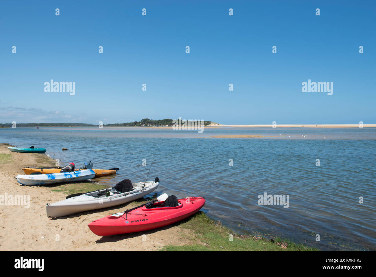Lake Tyers in Victoria, Australia at the Eastern end of Mile