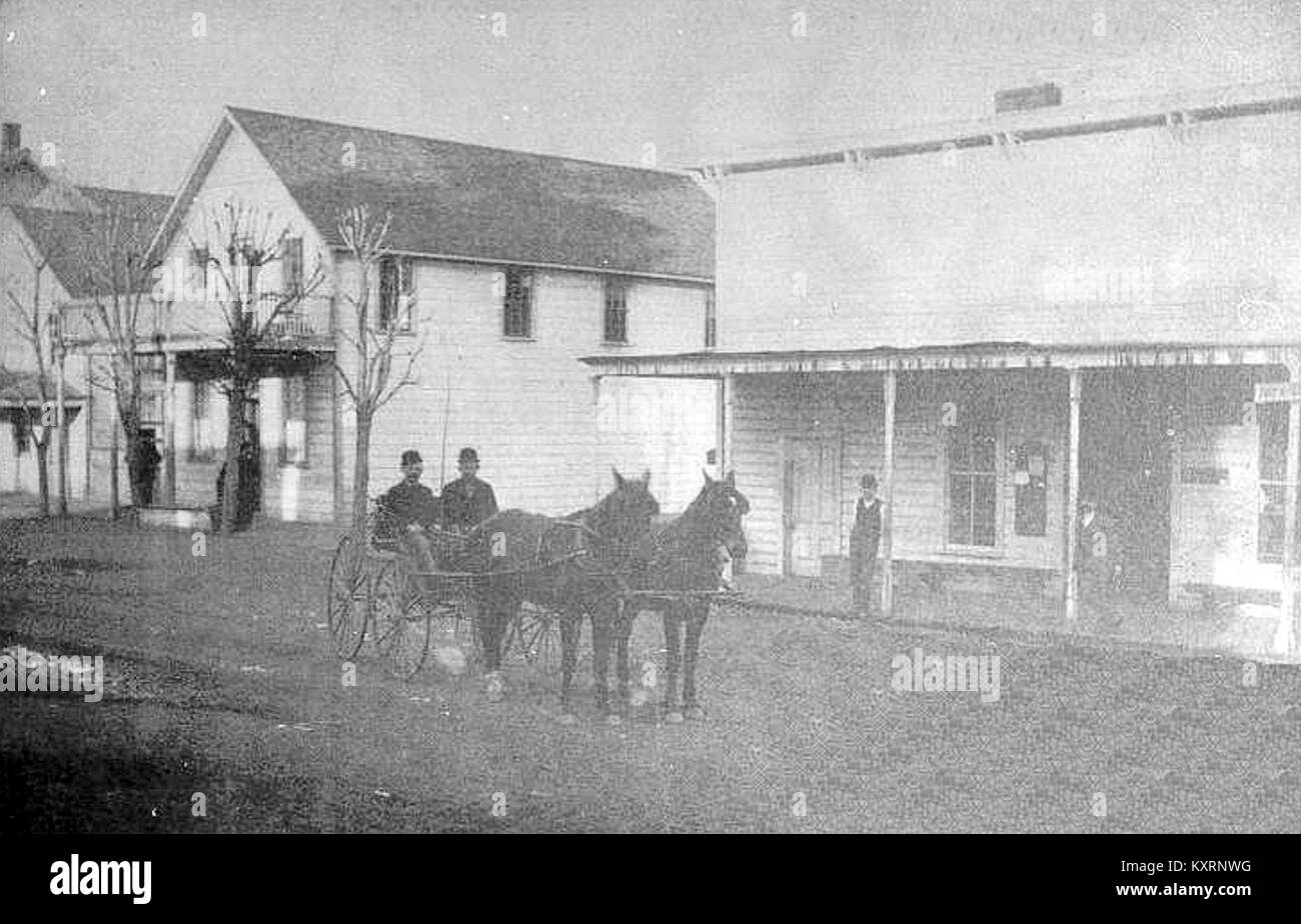 Cloverdale, California (circa 18711880 Stock Photo Alamy