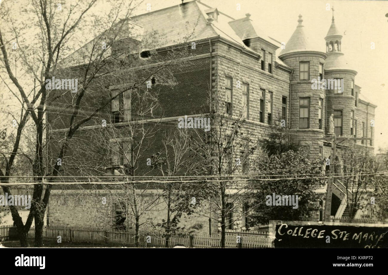 Collège de SainteMariedeBeauce Stock Photo Alamy