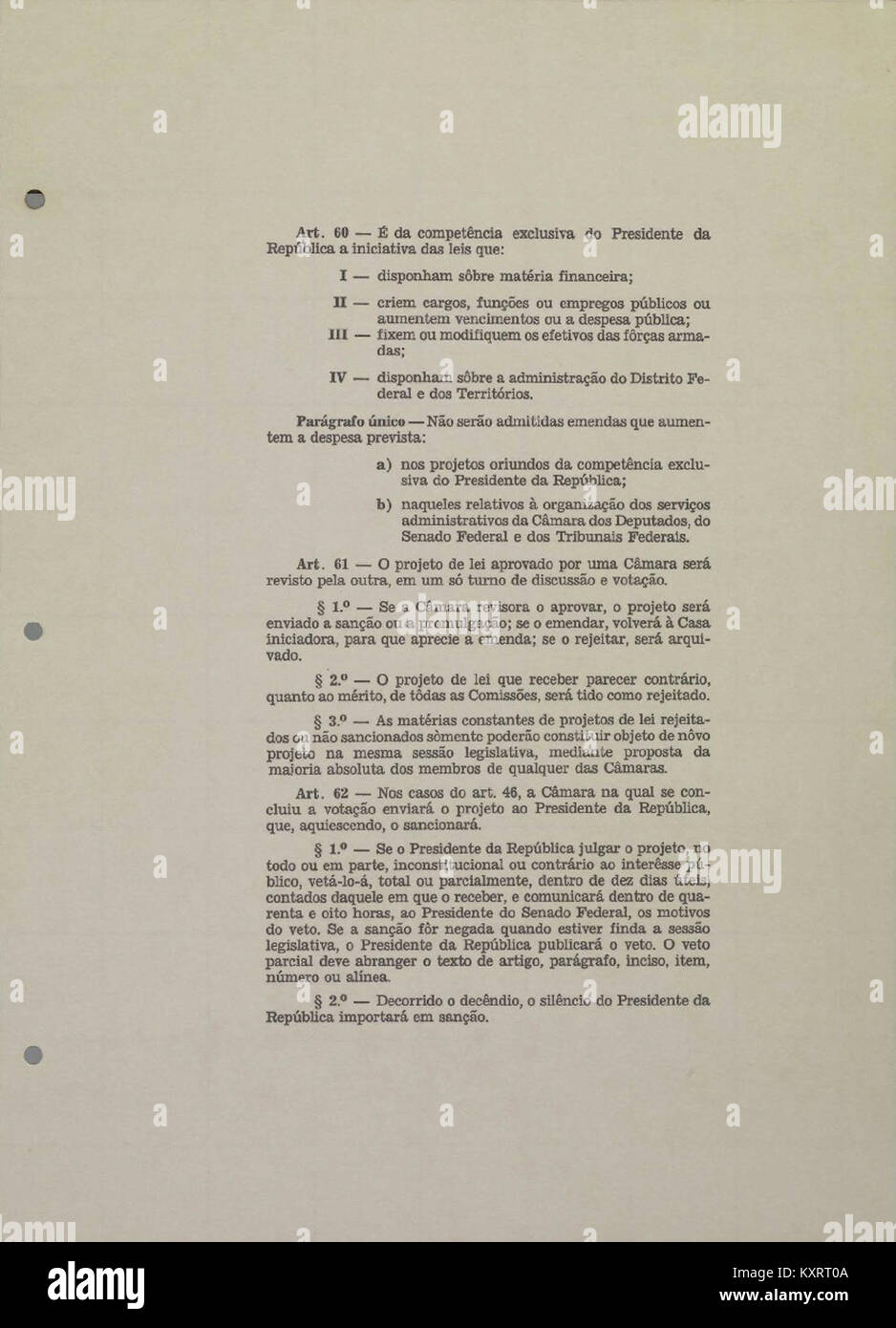 Page 24 of the 1967 Constitution of Brazil, reflecting the legal and ...