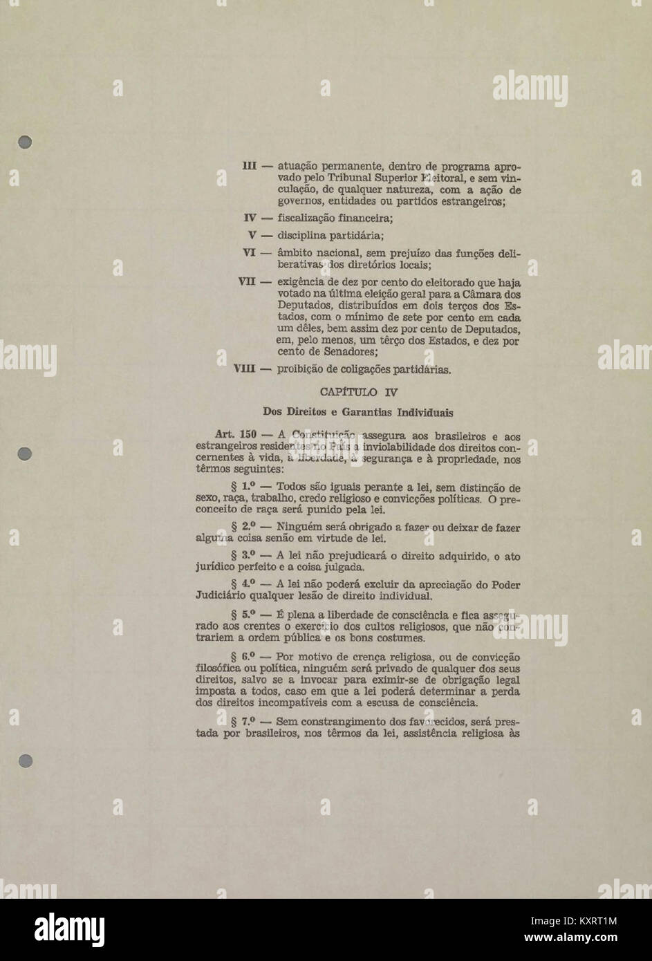 Page 59 of the 1967 Constitution of Brazil details provisions related ...