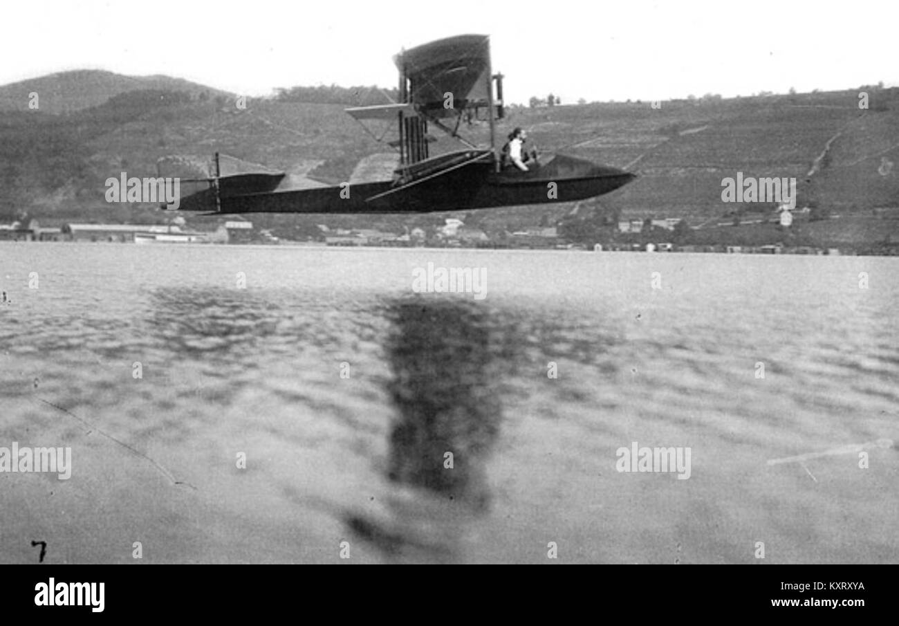 Curtiss 'Flying Fish' (Flying Boat Nr.2 Stock Photo Alamy