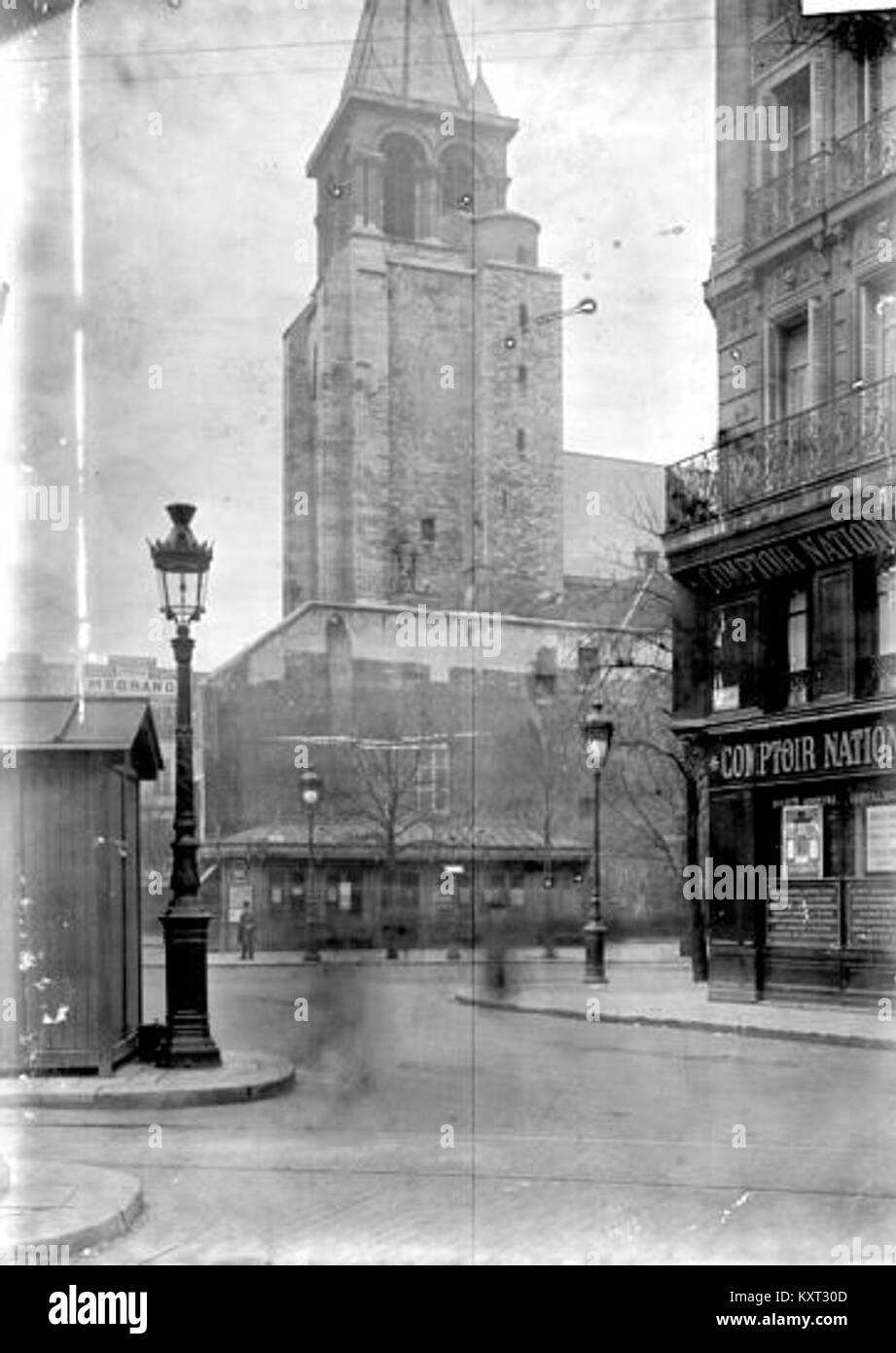 Eglise SaintGermaindesPrés Clocher Paris 06 Médiathèque de l'architecture et du