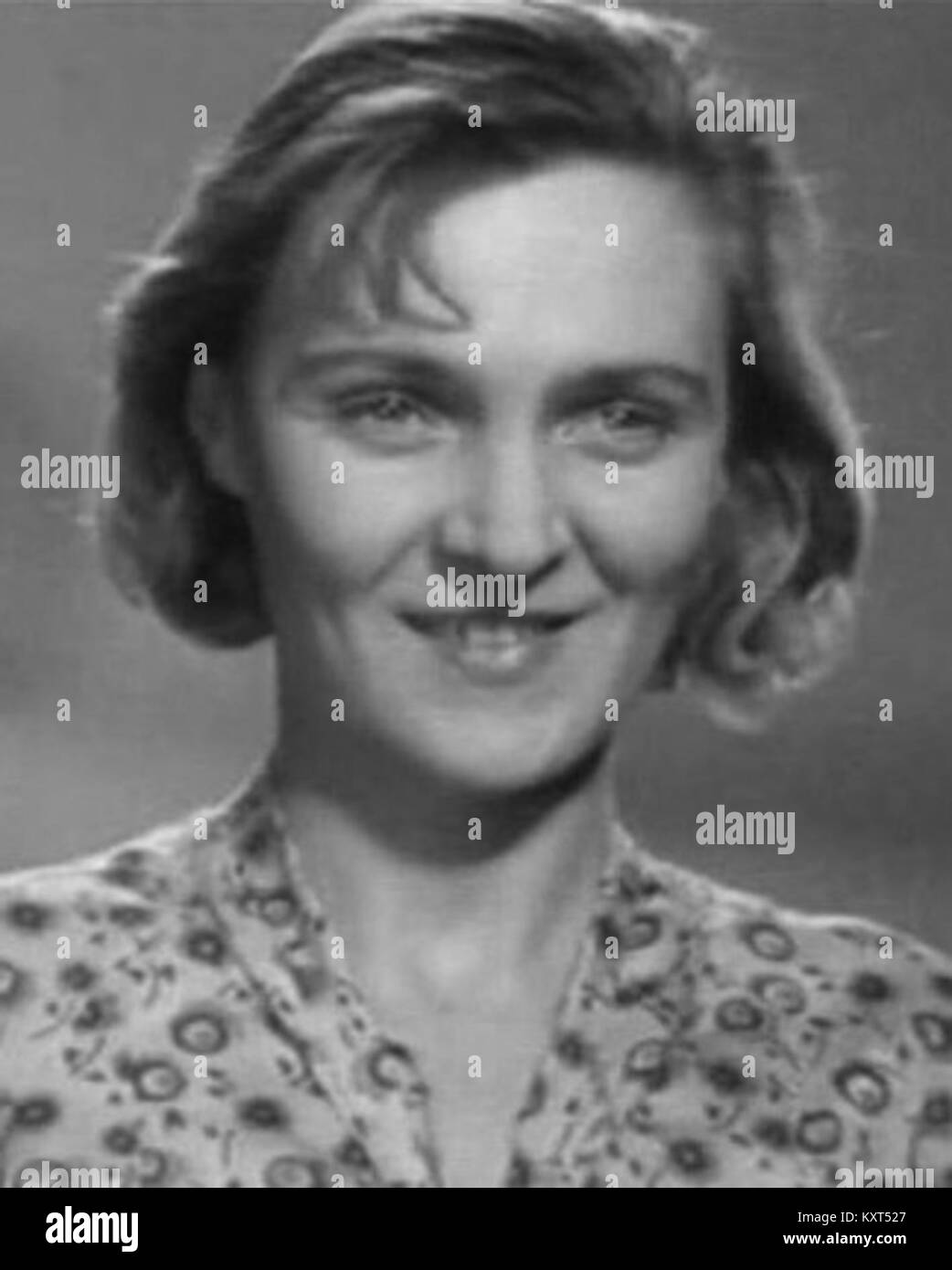 Elena Kuzmina, 1936 Stock Photo - Alamy