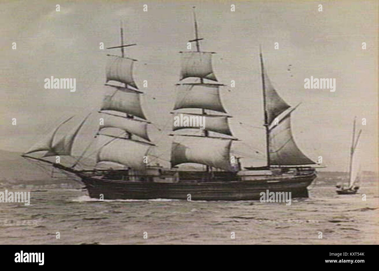 Eliezer (ship, 1873) - SLV H27568-126 Stock Photo