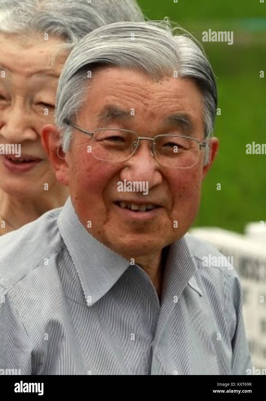 Emperor Akihito in the Philippines 012916 (cropped Stock Photo - Alamy