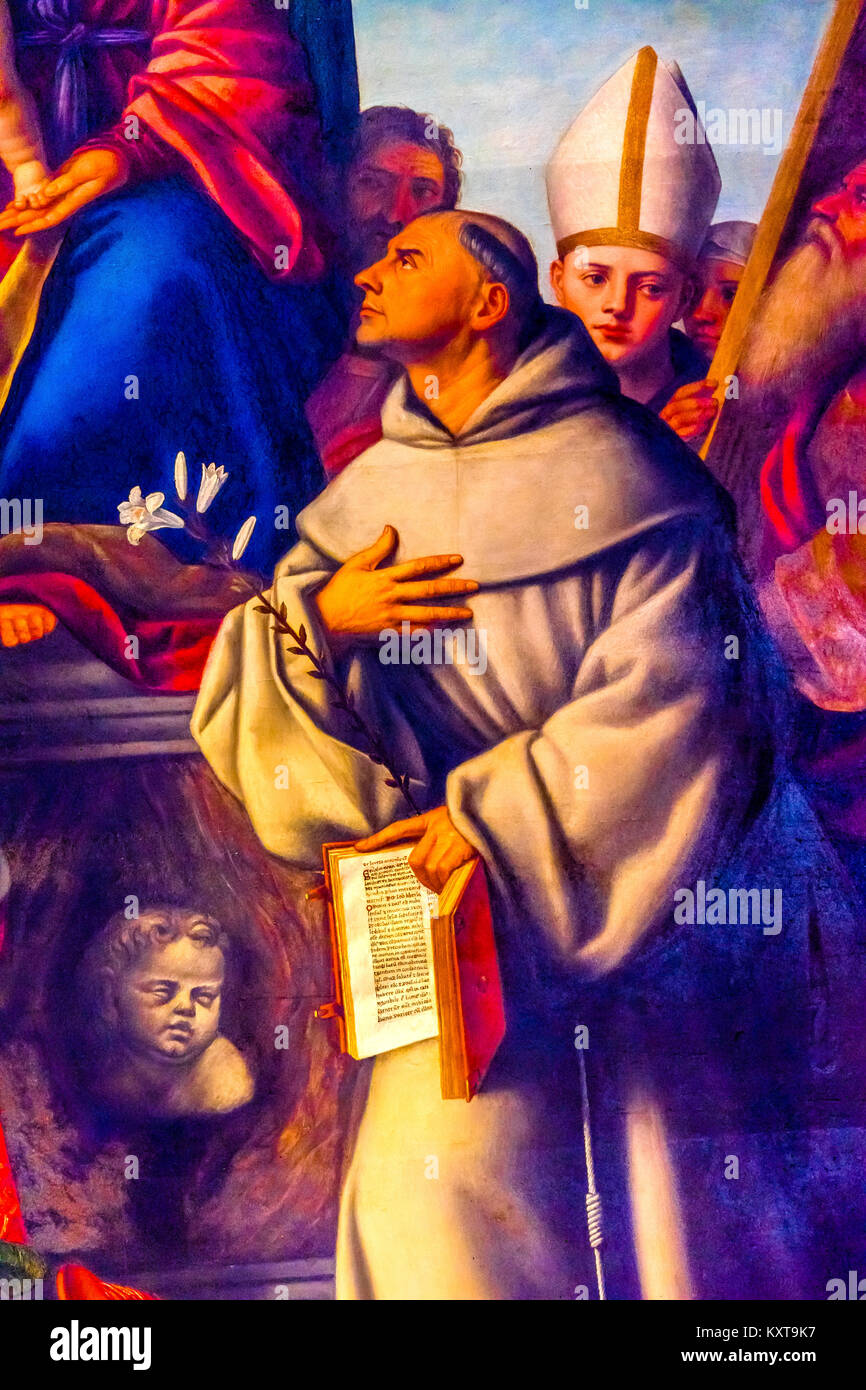 Franciscan friars mary painting hires stock photography and images Alamy