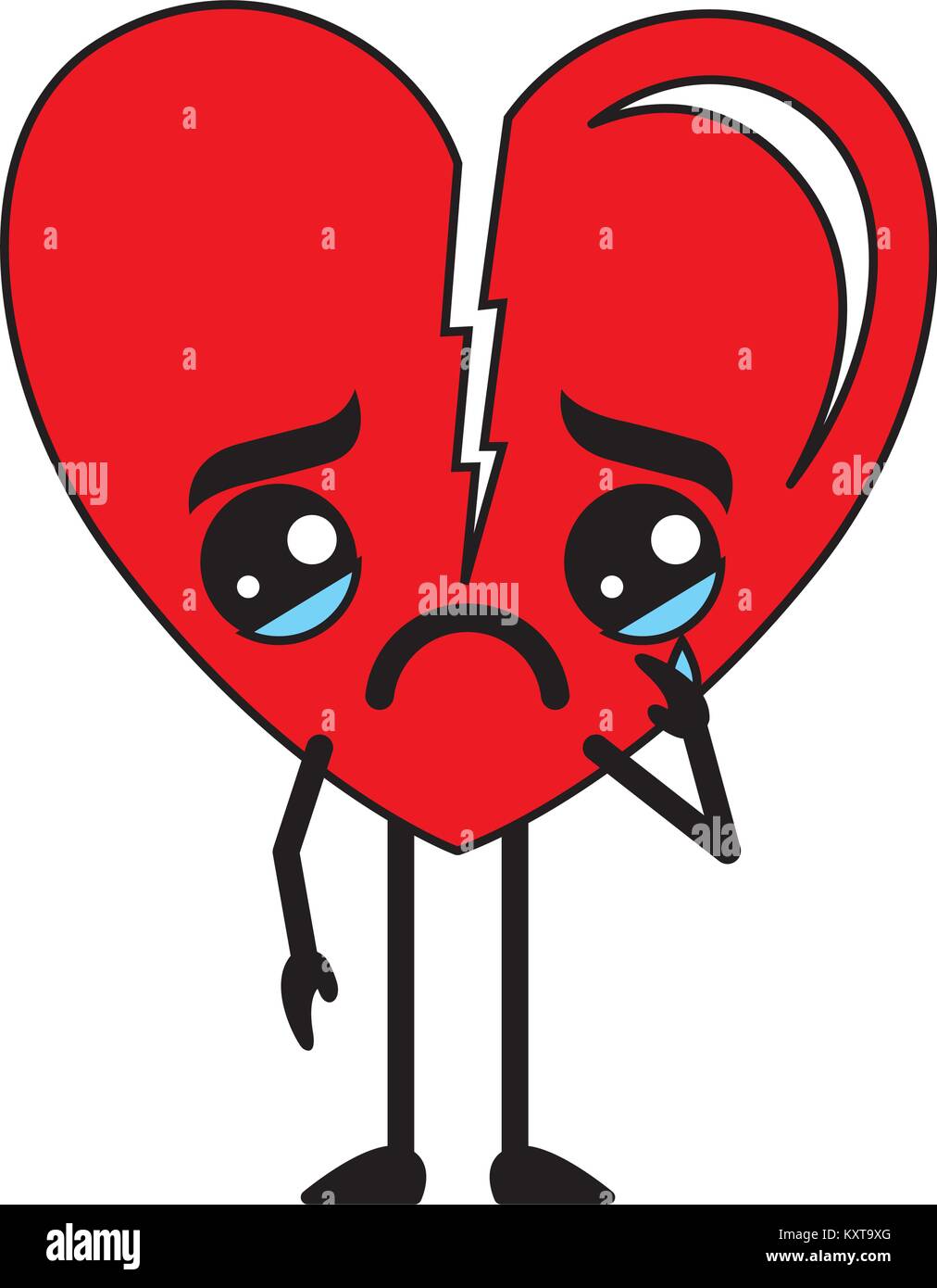 Broken Heart Emoji High Resolution Stock Photography And Images Alamy