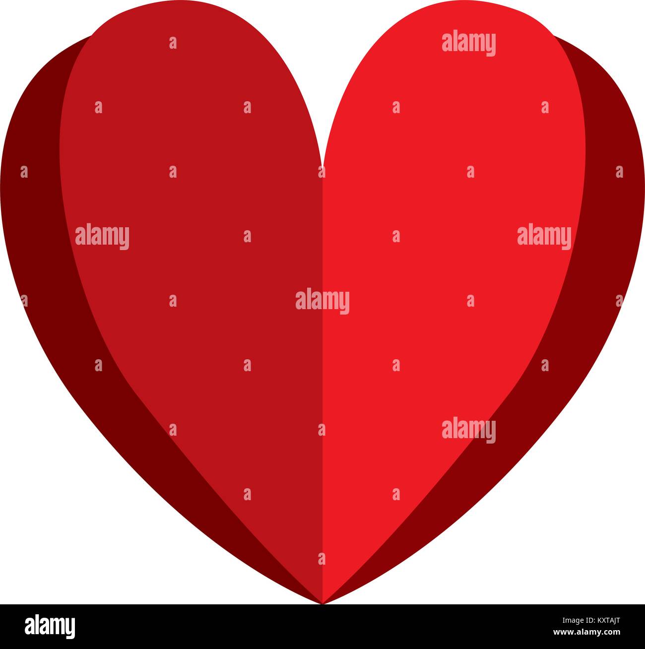 heart love silhouette decorative Stock Vector Image & Art - Alamy