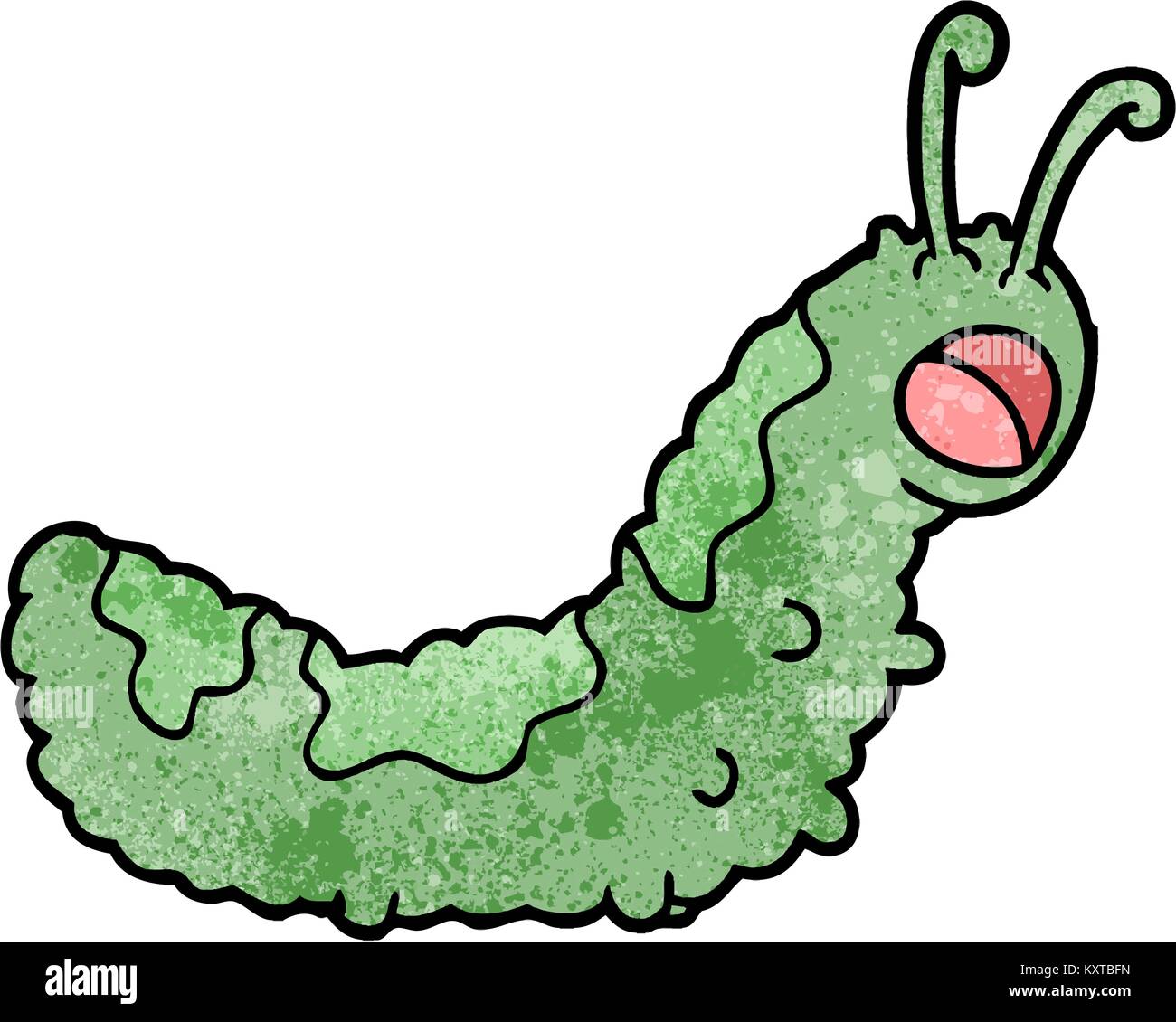 funny cartoon caterpillar Stock Vector Image & Art - Alamy