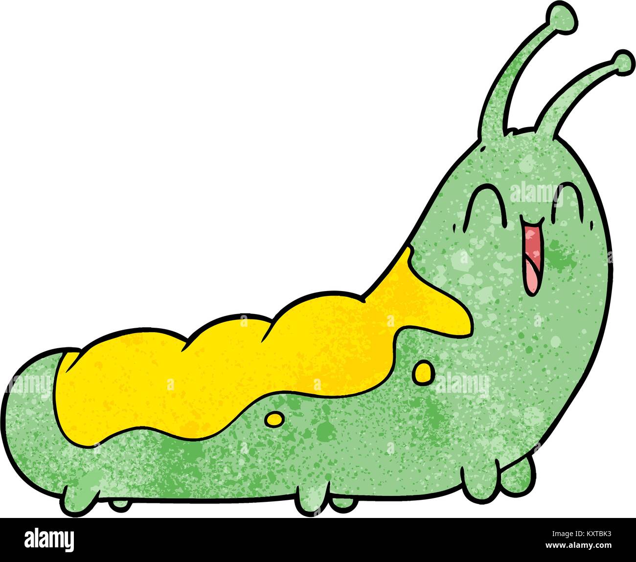 funny cartoon caterpillar Stock Vector Image & Art - Alamy