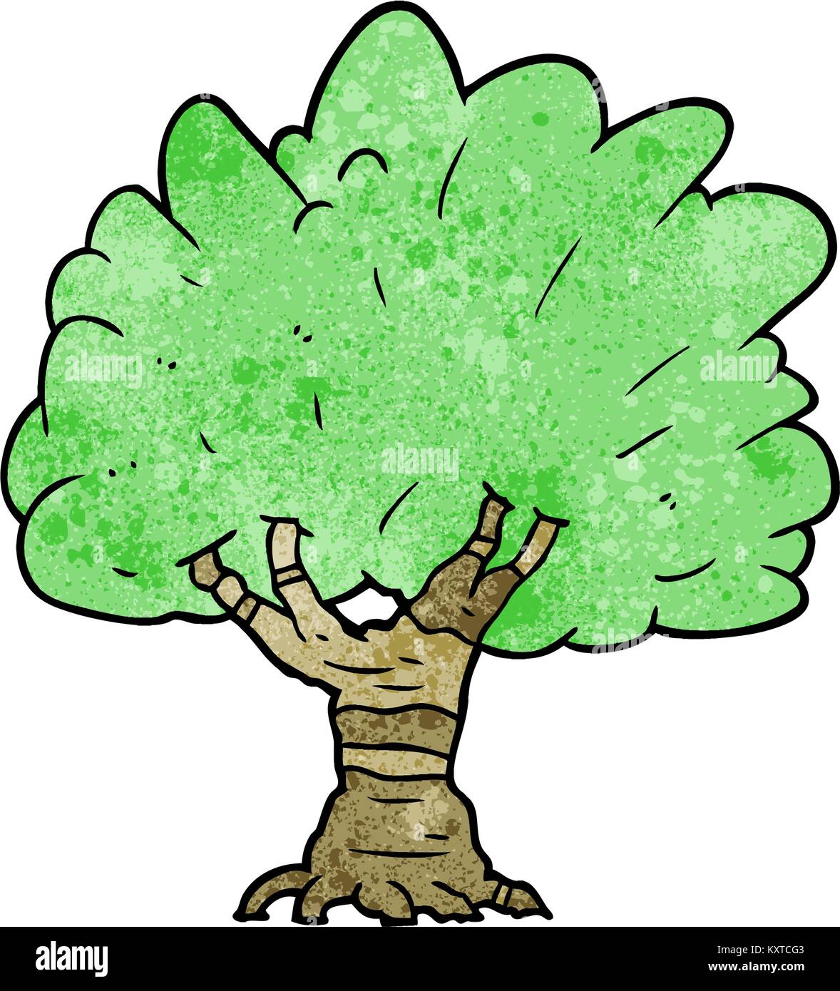 Cartoon tree Stock Vector Images - Alamy