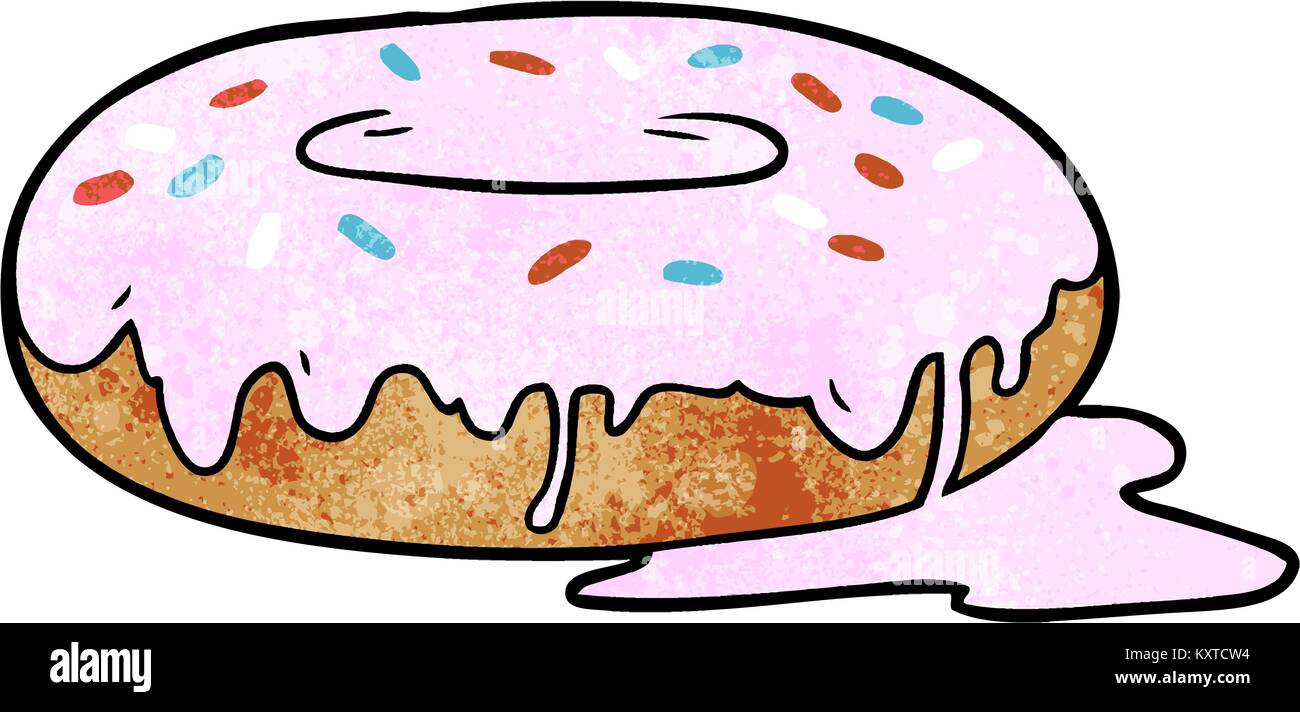 Cartoon doughnut Stock Vector Images - Alamy