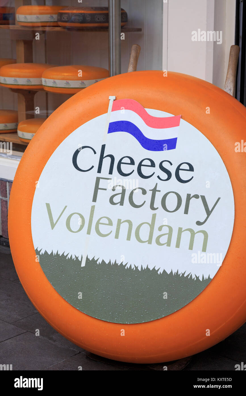 Cheese Factory, Volendam, North Holland, Netherlands, Europe Stock